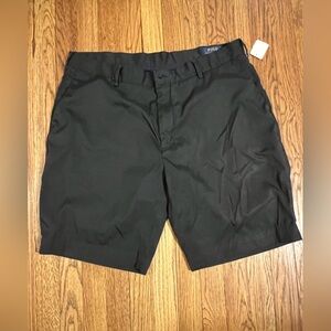 Polo by Ralph Lauren Black Flat Front Casual Shorts